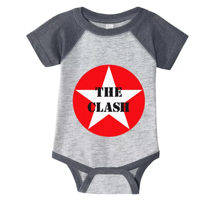 The C.L.A.S.H Circle Star Infant Baby Jersey Bodysuit