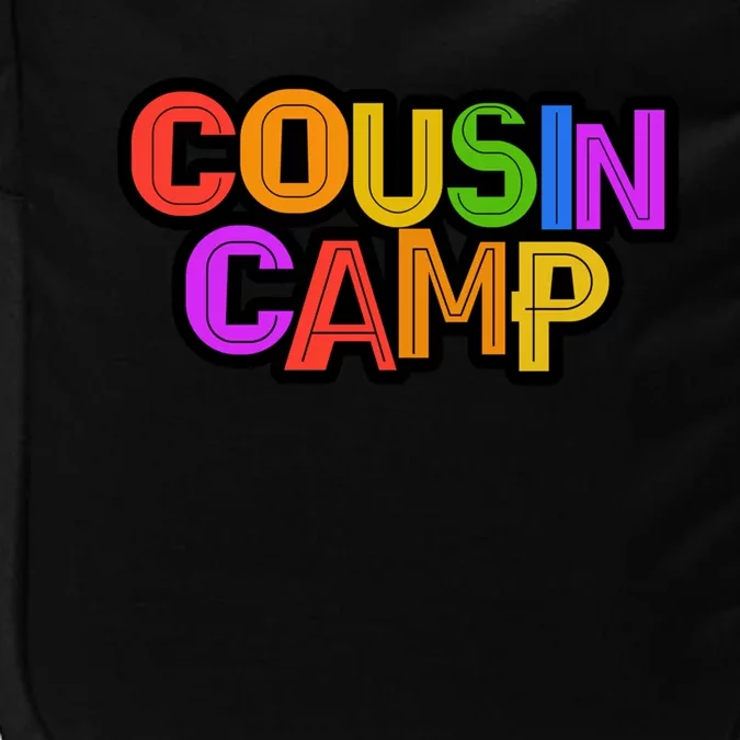 Tribe Cousin Camp Grandma Grandpa Sleepaway Sign Autographs Gift Impact Tech Backpack