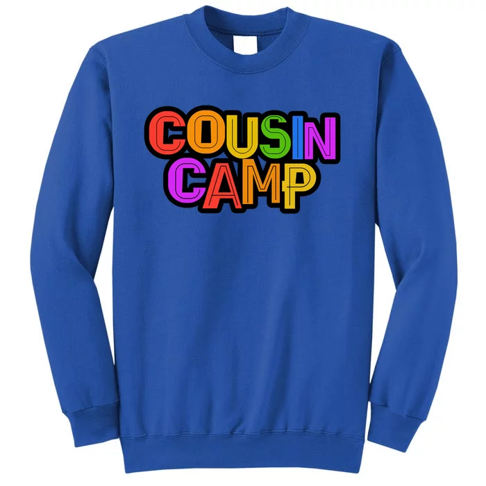 Tribe Cousin Camp Grandma Grandpa Sleepaway Sign Autographs Gift Tall Sweatshirt