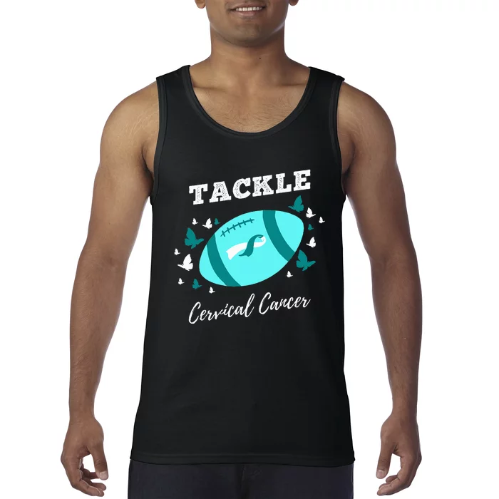 Tackle Cervical Cancer for Cervical Cancer Awareness Tank Top