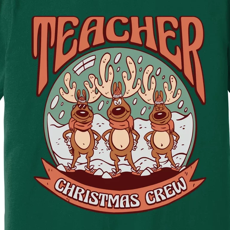 Teacher Christmas Crew Holiday Premium T-Shirt