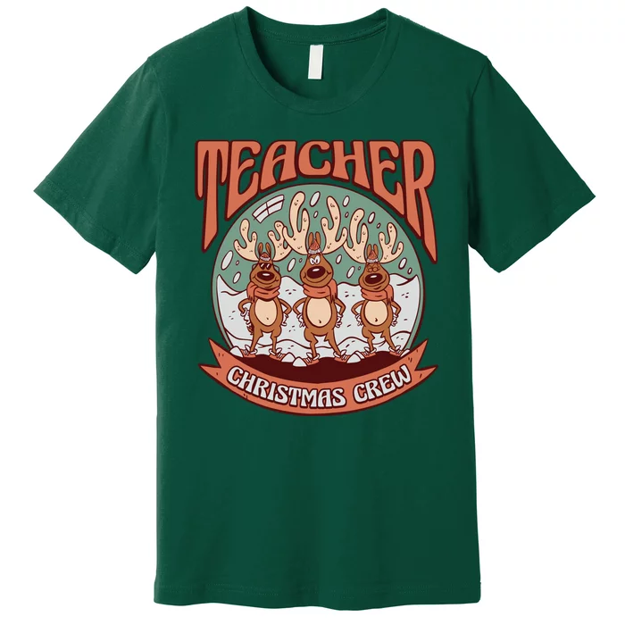 Teacher Christmas Crew Holiday Premium T-Shirt