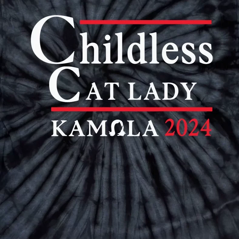 This Childless Cat Lady Is Voting Kamala Tie-Dye T-Shirt