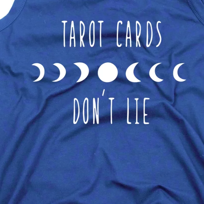 Tarot Cards Dont Lie Witchcraft Witch Moon Phase Great Gift Tank Top