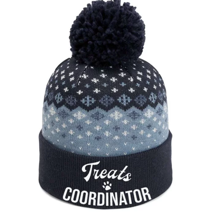 Treats Coordinator Dog Lover The Baniff Cuffed Pom Beanie