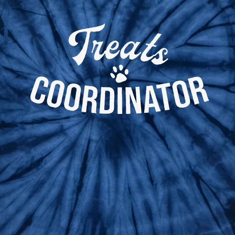 Treats Coordinator Dog Lover Tie-Dye T-Shirt