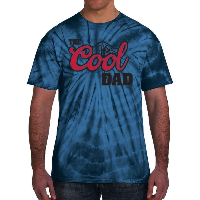 The Cool Dad Gift Fathers Day Gift Tie-Dye T-Shirt