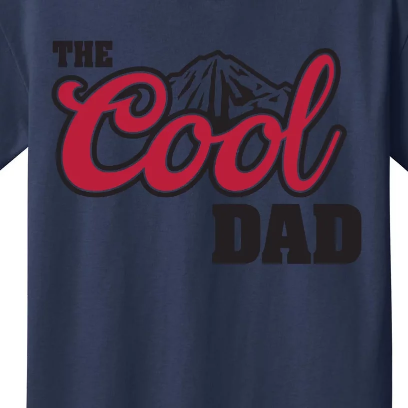 The Cool Dad Gift Fathers Day Gift Kids T-Shirt