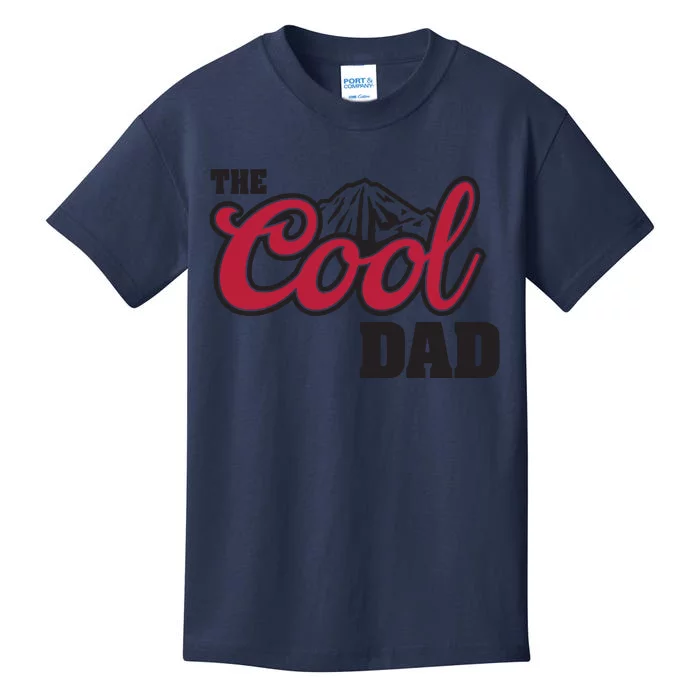 The Cool Dad Gift Fathers Day Gift Kids T-Shirt