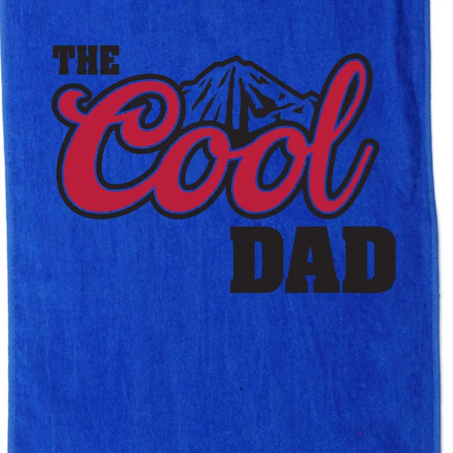 The Cool Dad Gift Fathers Day Gift Platinum Collection Golf Towel