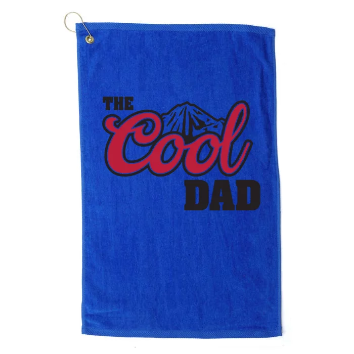 The Cool Dad Gift Fathers Day Gift Platinum Collection Golf Towel