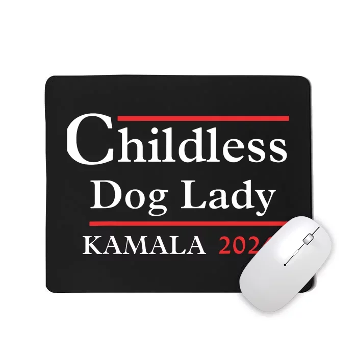 This Childress Dog Lady Is Voting Kamala President Lovers Mousepad