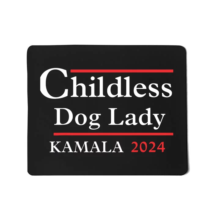 This Childress Dog Lady Is Voting Kamala President Lovers Mousepad