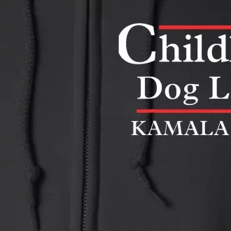 This Childress Dog Lady Is Voting Kamala President Lovers Full Zip Hoodie