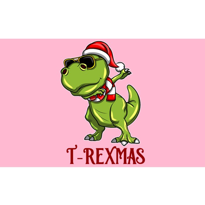 Trex Christmas Dino Bumper Sticker