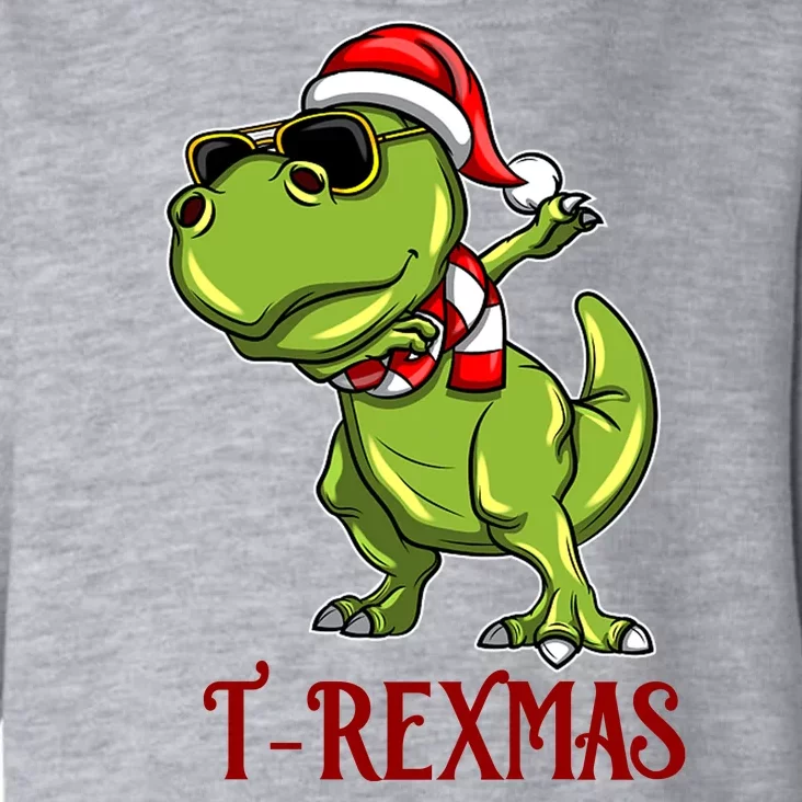 Trex Christmas Dino Toddler Hoodie