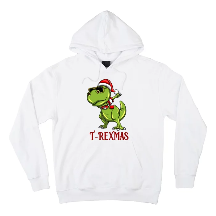 Trex Christmas Dino Hoodie