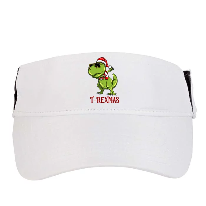 Trex Christmas Dino Adult Drive Performance Visor