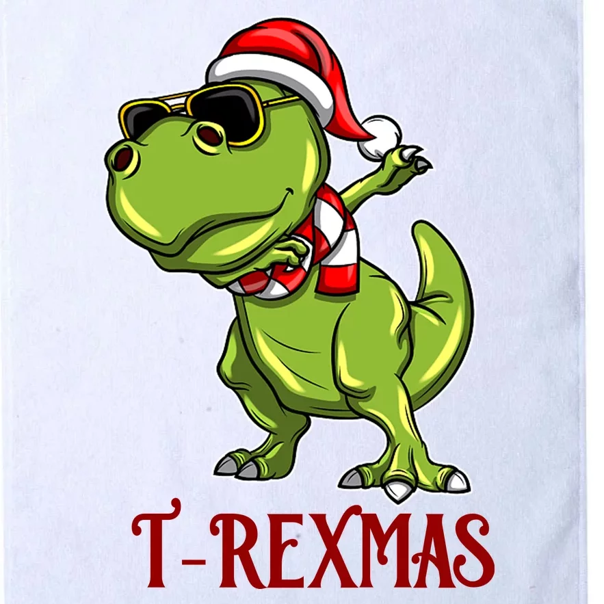 Trex Christmas Dino Platinum Collection Golf Towel