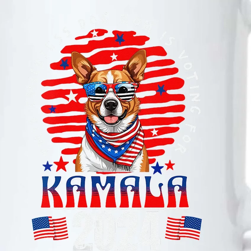 This Childless Dog Mom Is Voting For Kamala Harris 2024 Black Color Changing Mug