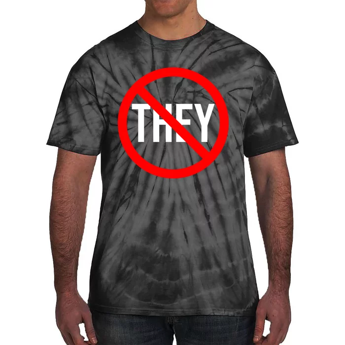 They Classic Dj Music Logo Tie-Dye T-Shirt