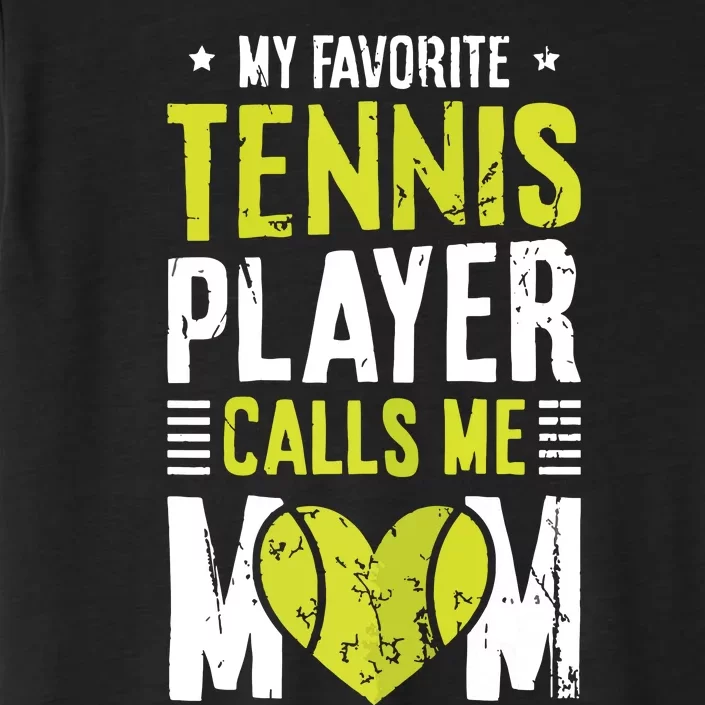 Tennis Court Design For Your Tennis Lover Mom ChromaSoft Performance T-Shirt