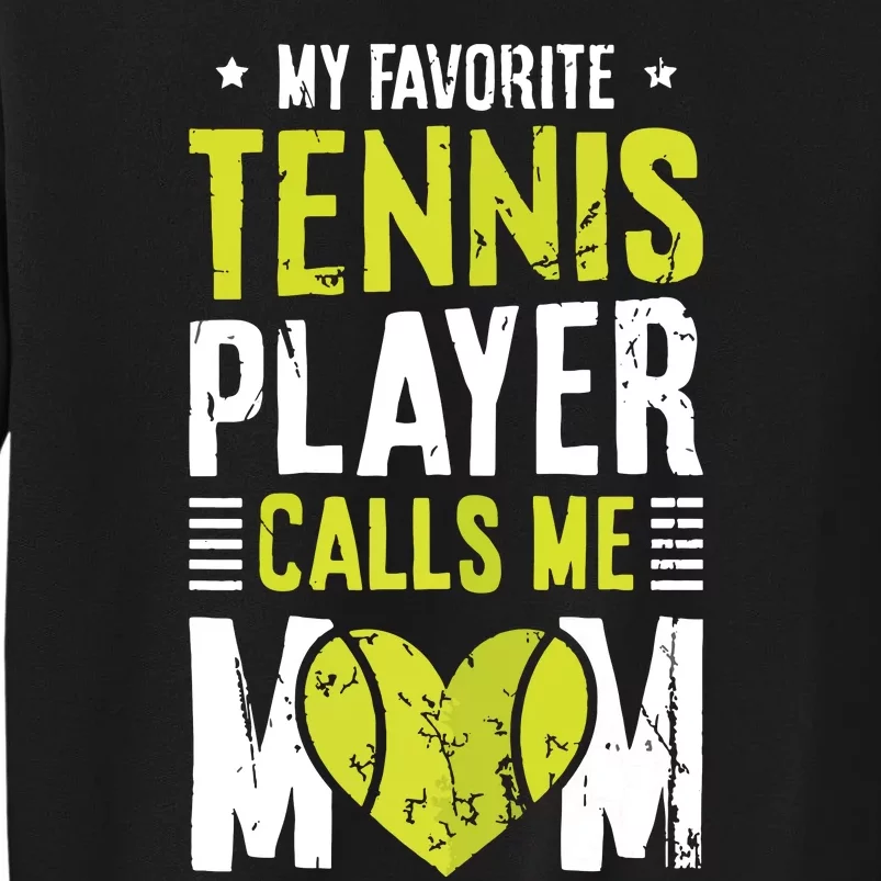 Tennis Court Design For Your Tennis Lover Mom Tall Sweatshirt