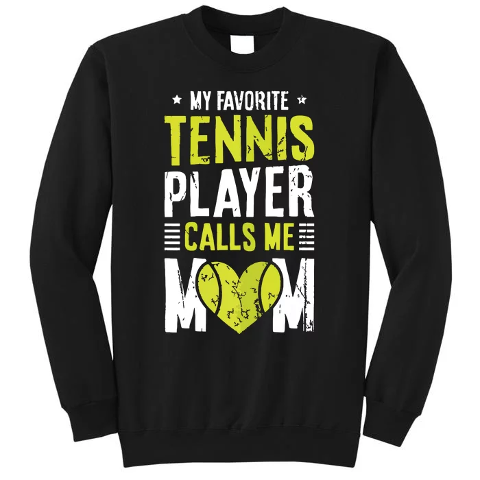 Tennis Court Design For Your Tennis Lover Mom Tall Sweatshirt