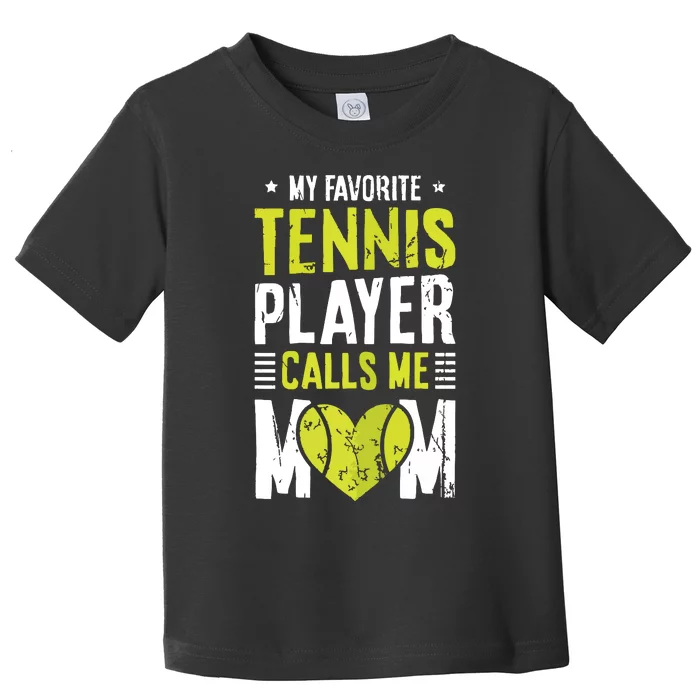 Tennis Court Design For Your Tennis Lover Mom Toddler T-Shirt