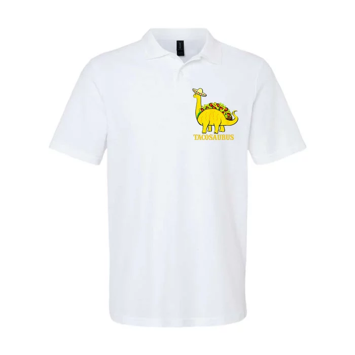 Tacosaurus Cinco De Mayo Funny Taco Dinosaur Softstyle Adult Sport Polo