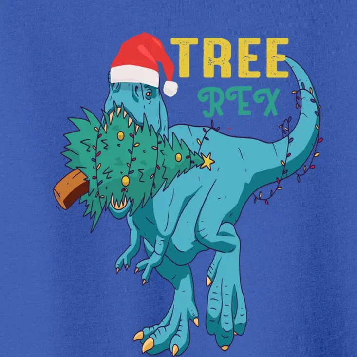 Trex Christmas Dinosaur Matching Costume Funny Tree Rex Gift Toddler T-Shirt