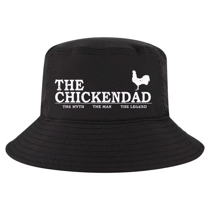 The Chicken Dad Pet Lover Fathers Day Gift Tee Cute Cool Comfort Performance Bucket Hat