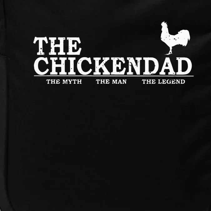 The Chicken Dad Pet Lover Fathers Day Gift Tee Cute Impact Tech Backpack