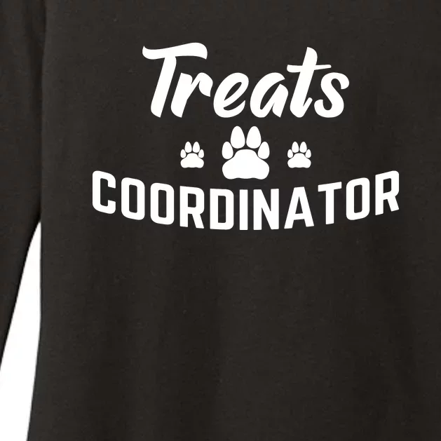 Treats Coordinator Dog Lover Womens CVC Long Sleeve Shirt