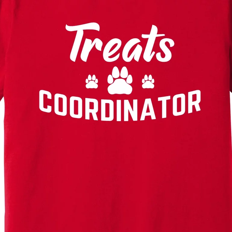 Treats Coordinator Dog Lover Premium T-Shirt