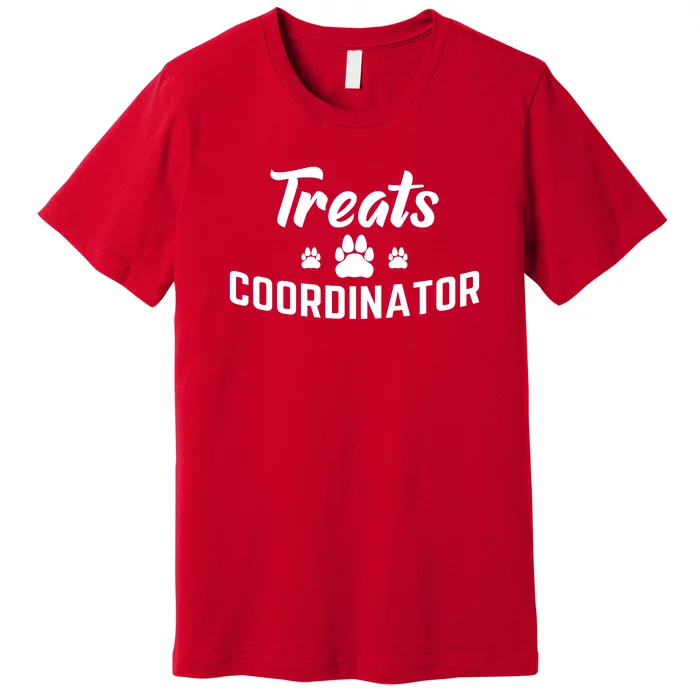 Treats Coordinator Dog Lover Premium T-Shirt