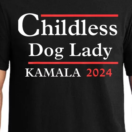 This Childress Dog Lady Is Voting Kamala President Lovers Pajama Set