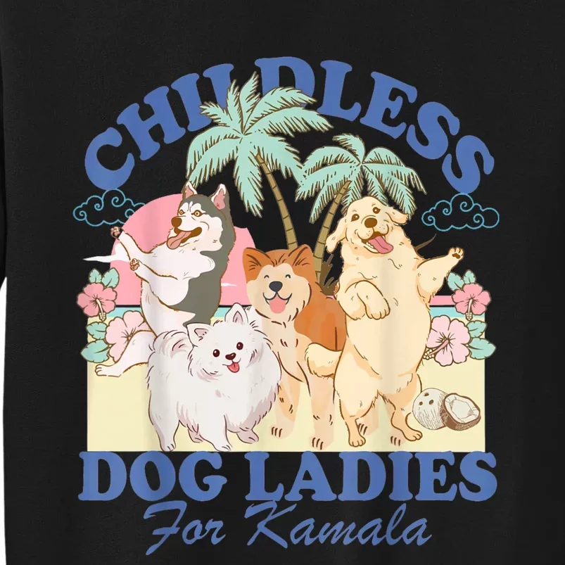 This Childless Dog Lady Is Voting Kamalaharris 2024 Sweatshirt