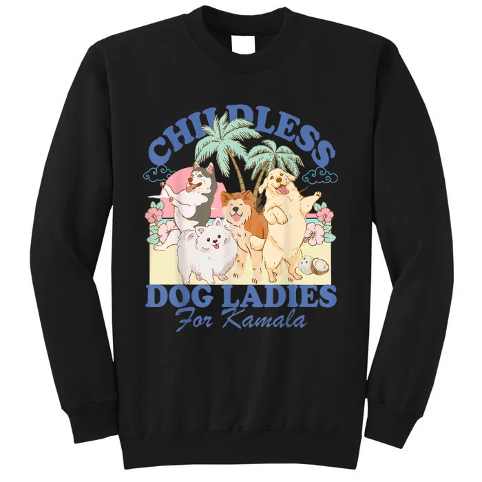 This Childless Dog Lady Is Voting Kamalaharris 2024 Sweatshirt