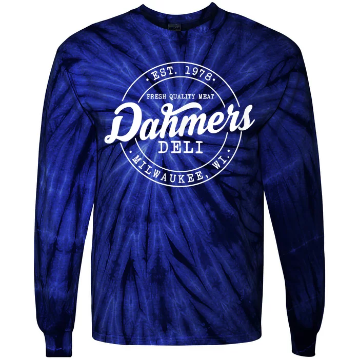 True Crime Dahmer's Deli, Shows True Crime Tie-Dye Long Sleeve Shirt