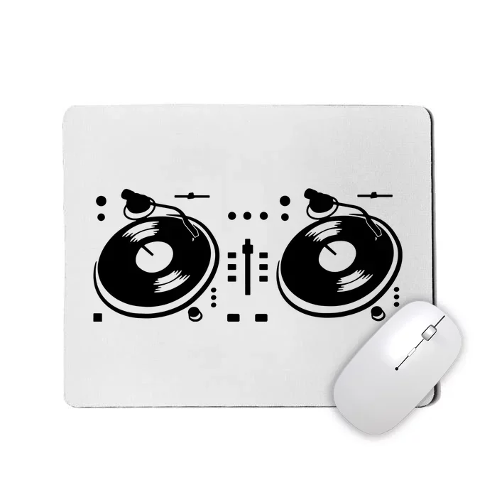 Two Channel Dj Controller Sketch Mousepad