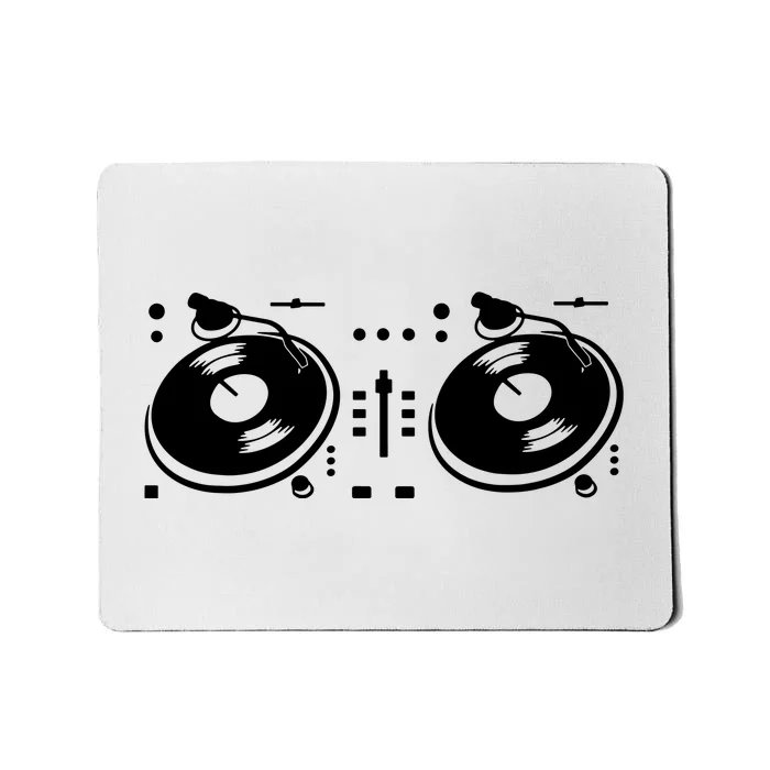 Two Channel Dj Controller Sketch Mousepad