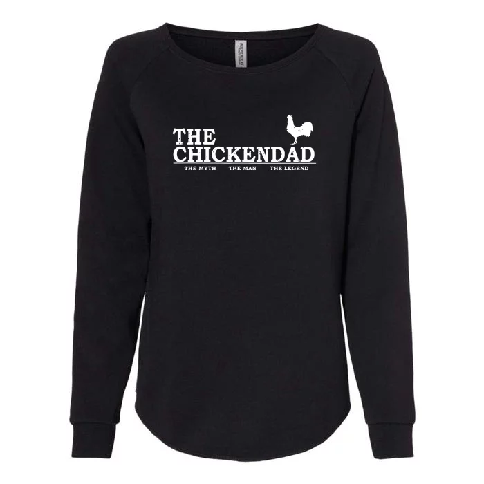 The Chicken Dad Shirt Pet Lover Father's Day Gift Tee Cute Womens California Wash Sweatshirt