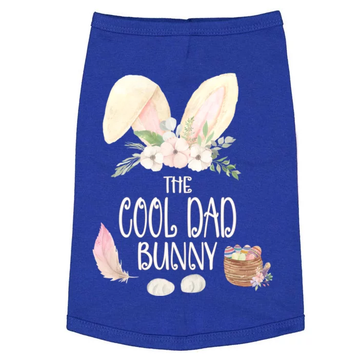 The Cool Dad Bunny Family Matching Group Easter Gift Pajama Funny Gift Doggie Tank