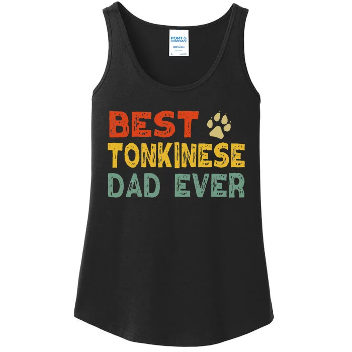 Tonkinese Cat Dad Owner Breeder Lover Kitten Ladies Essential Tank