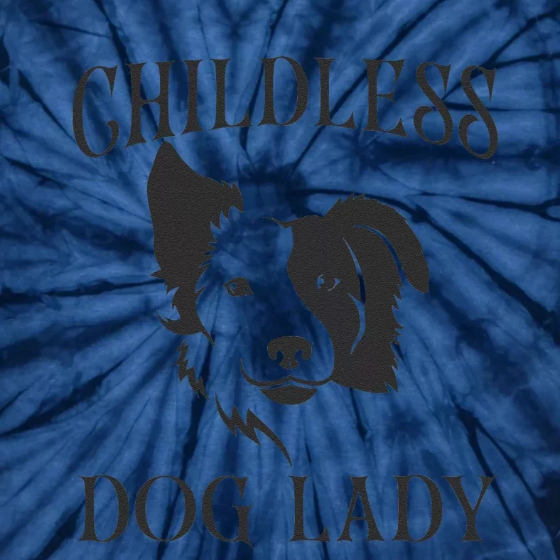 This Childless Dog Lady 2024 Tie-Dye T-Shirt