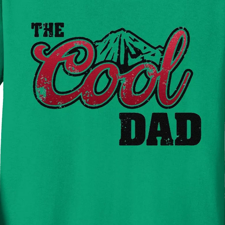 The Cool Dad Best Dad Ever Kids Long Sleeve Shirt