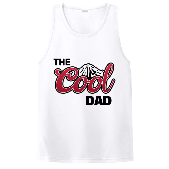 The Cool Dad Funny Fathers Day Performance Tank