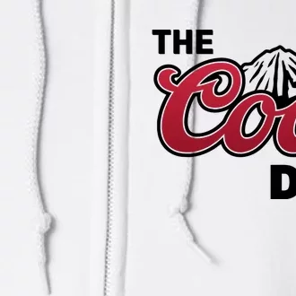 The Cool Dad Funny Fathers Day Full Zip Hoodie