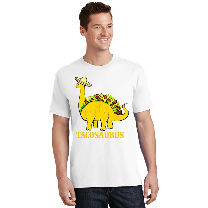 Tacosaurus Cinco de Mayo Funny Taco Dinosaur T-Shirt